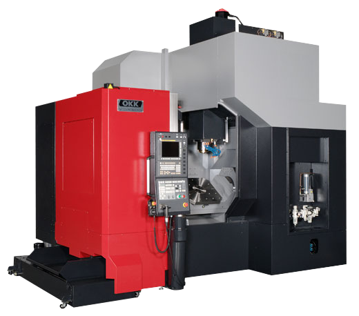 1 OKK VC-X500 5-AXIS MACHINING CENTER