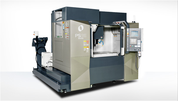 1 MAKINO PS95 VERTICAL MILL, WITH 5 AXIS TRUNNION